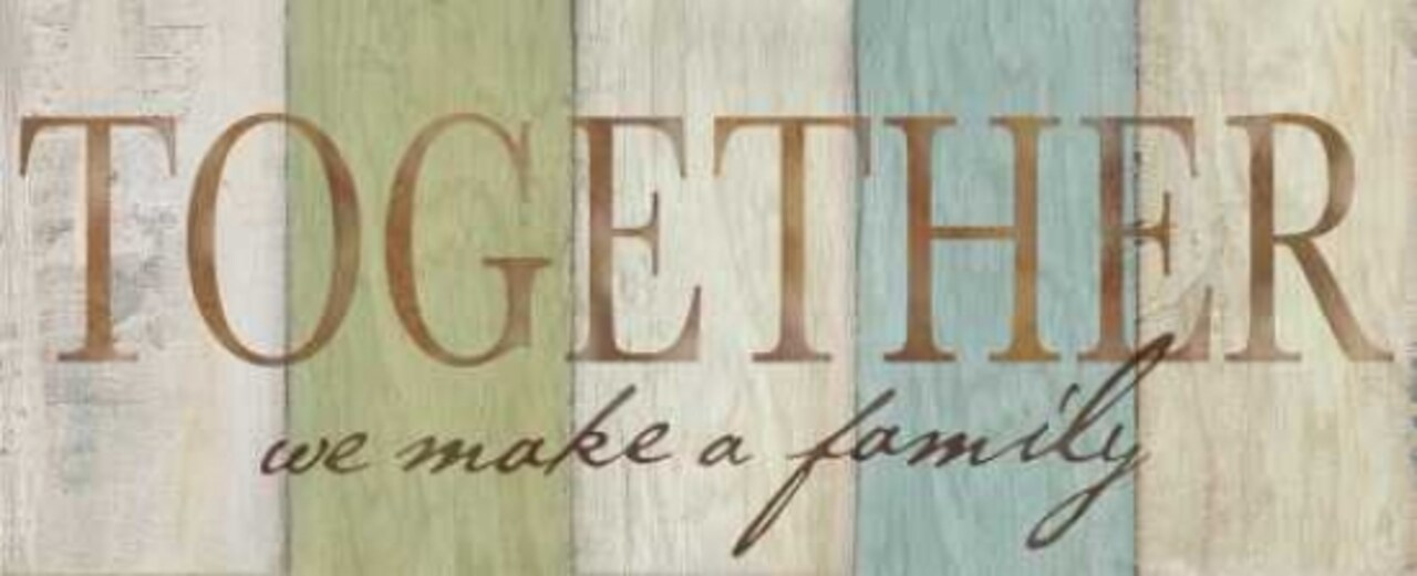 Family Sentiment Signs II Poster Print by Cynthia Coulter - Item # VARPDXRB9357CC